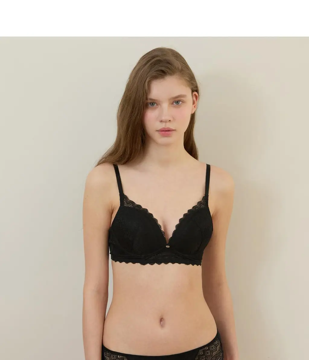 [Wonderbra] 로맨틱 레이스 노와이어 브라팬티 2종세트 블랙 WBW5N19_T 상세페이지 20